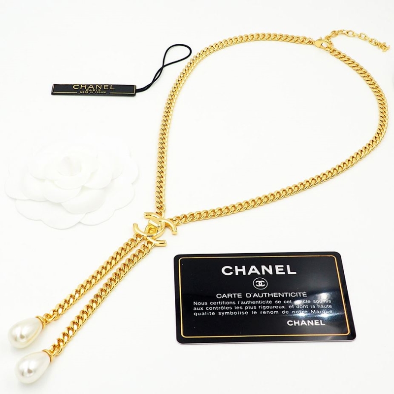 Ch*el necklaces